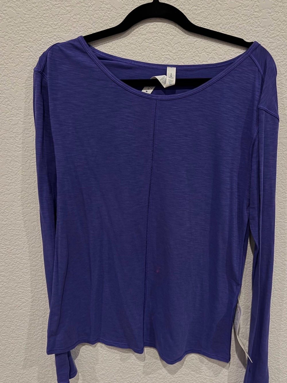 Lululemon Women’s Superb Long Sleeve Purple Women's Tee